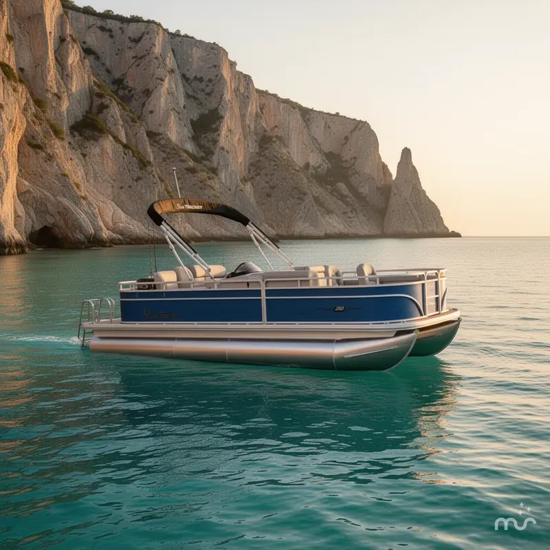 Slide: The Image of Sun Tracker Fishin' Barge 20 DLX 2026 - 2