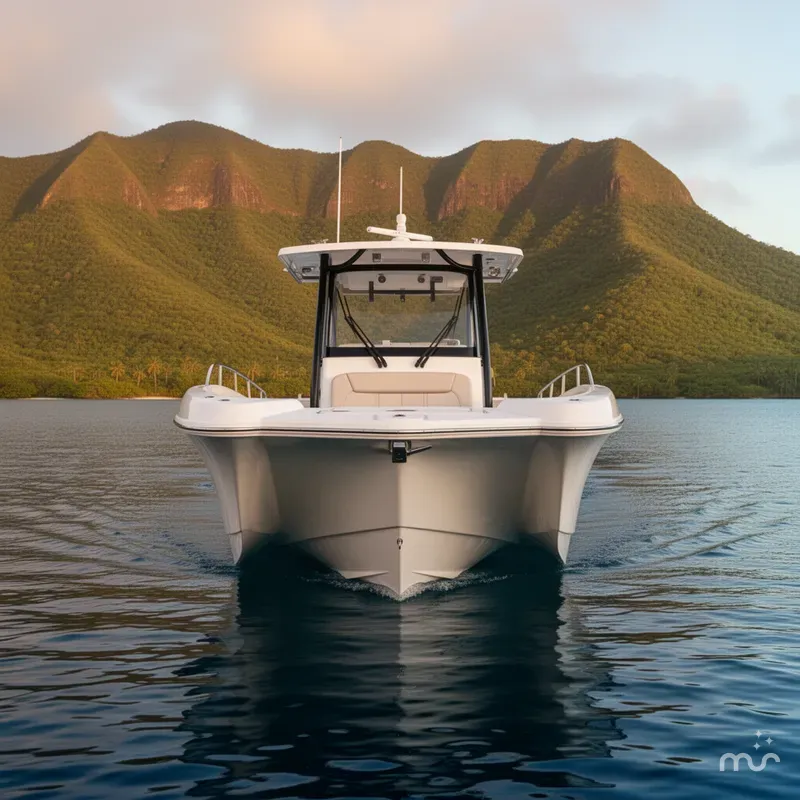 Slide: The Image of Twin Vee 280 GFX2 DUAL CONSOLE 2026 - 1