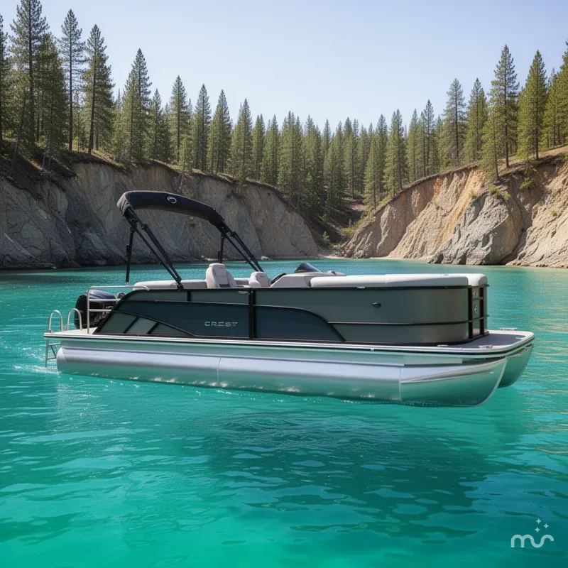 The Image of Crest Conquest 230 SLSC Tri-Toon W/200Hp And Trailer 2026 - 0