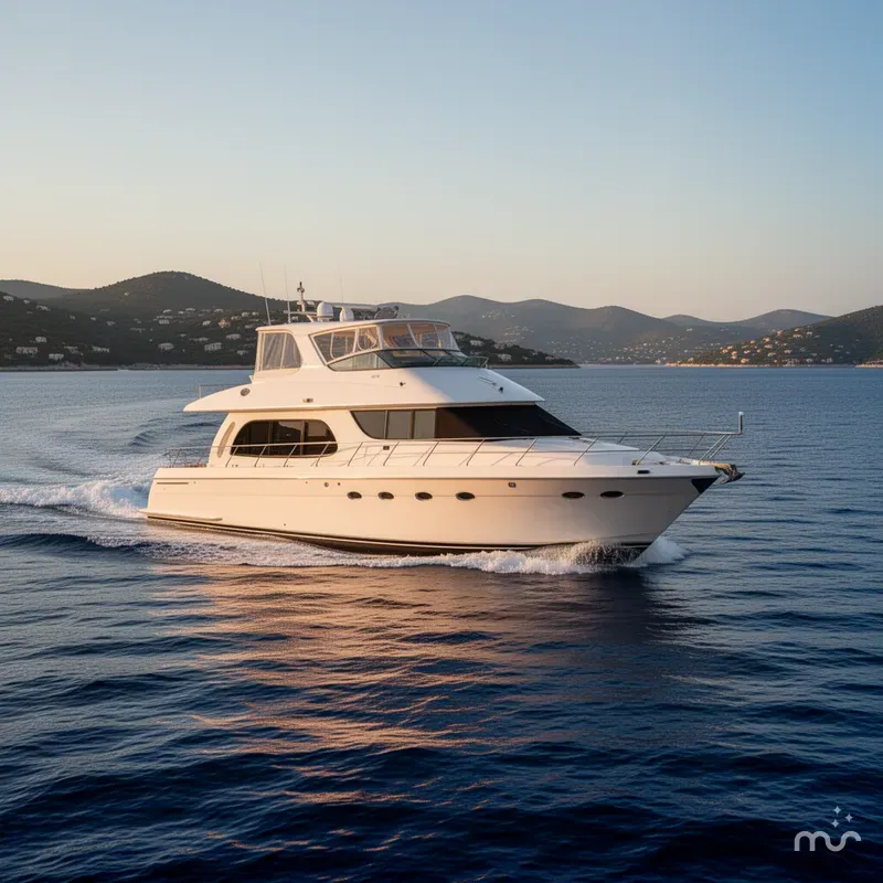 Slide: The Image of Carver Yachts 56 Voyager 2006 - 4