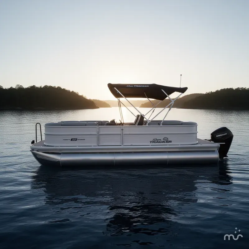 Slide: The Image of Sun Tracker Party Barge 22 XP3 2026 - 1