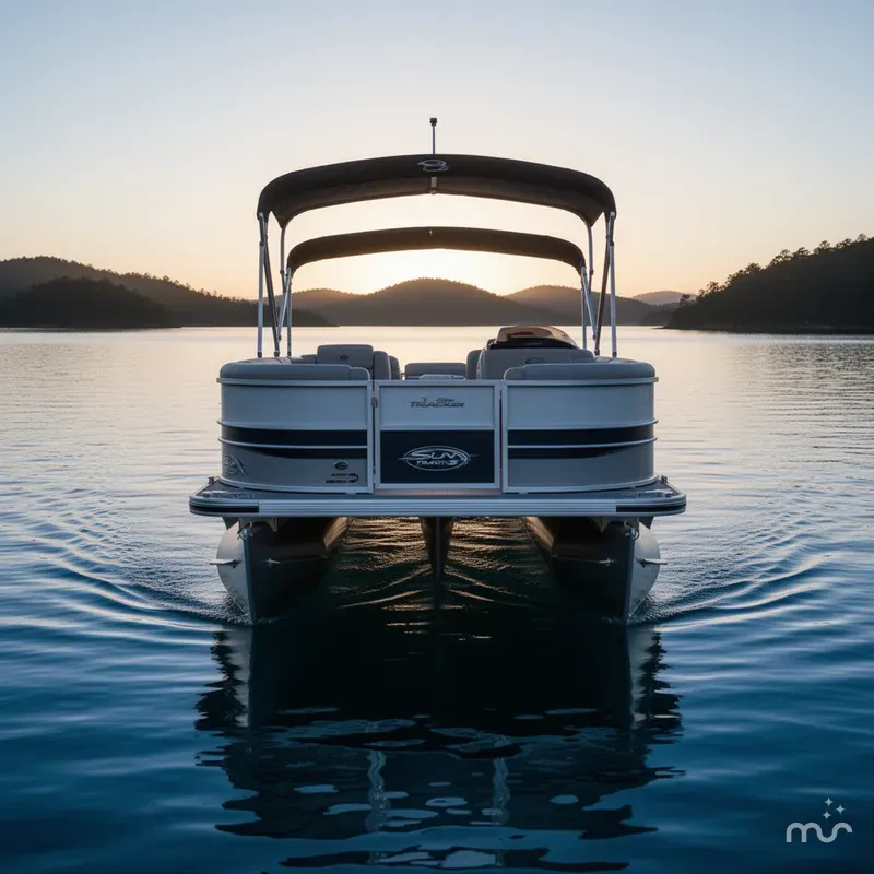 Slide: The Image of Sun Tracker Party Barge 22 XP3 2026 - 2