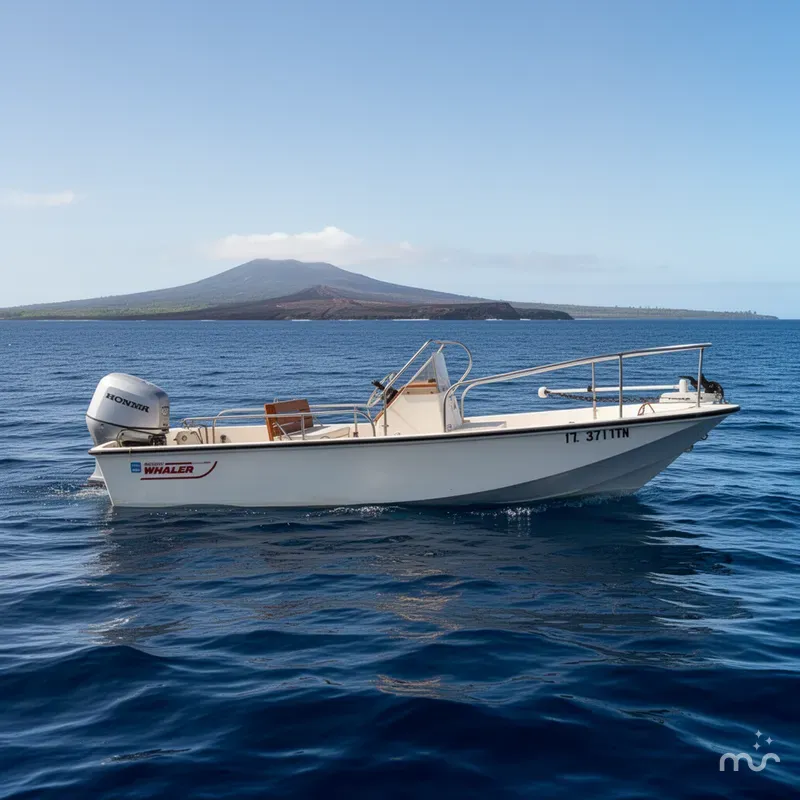 Slide: The Image of Boston Whaler 17 Montauk 1978 - 2