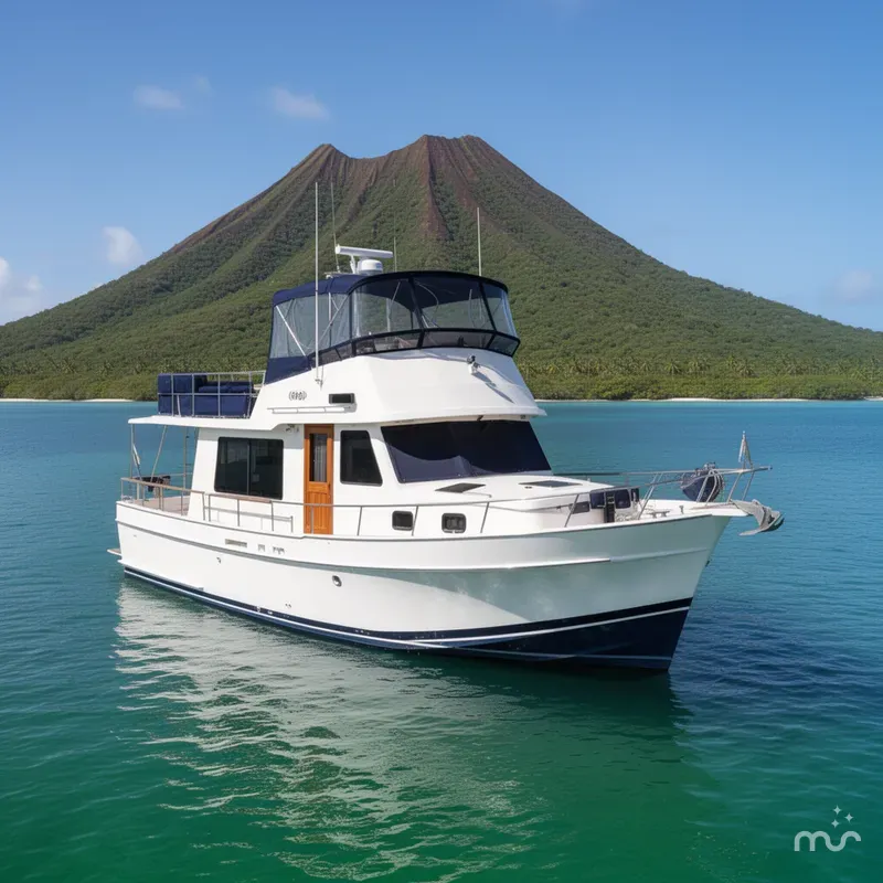 Slide: The Image of Mainship 390 Trawler 2001 - 1