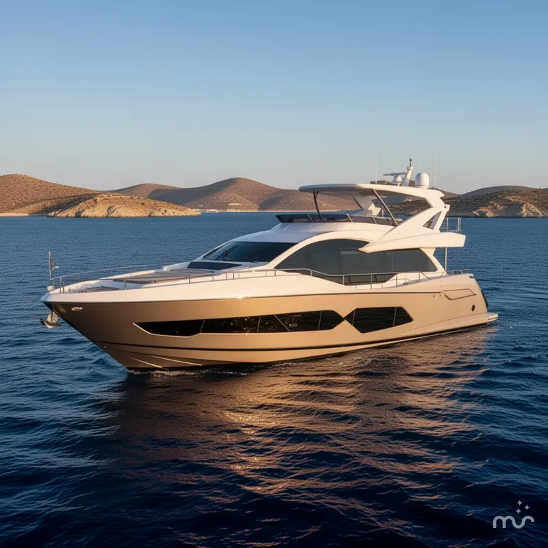 Slide: The Image of Sunseeker 76 Yacht 2019 - 2