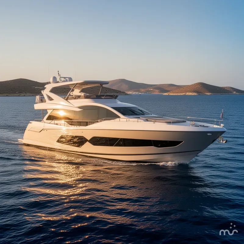 Slide: The Image of Sunseeker 76 Yacht 2019 - 4