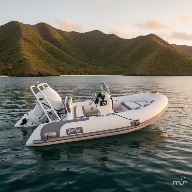 Slide: The Image of Tide Craft Nantucket 12- Hypalon 2027 - 2