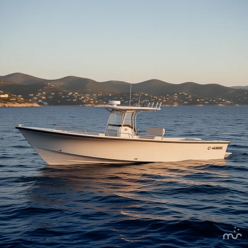 Slide: The Image of C-Hawk 23 Center Console 2026 - 2