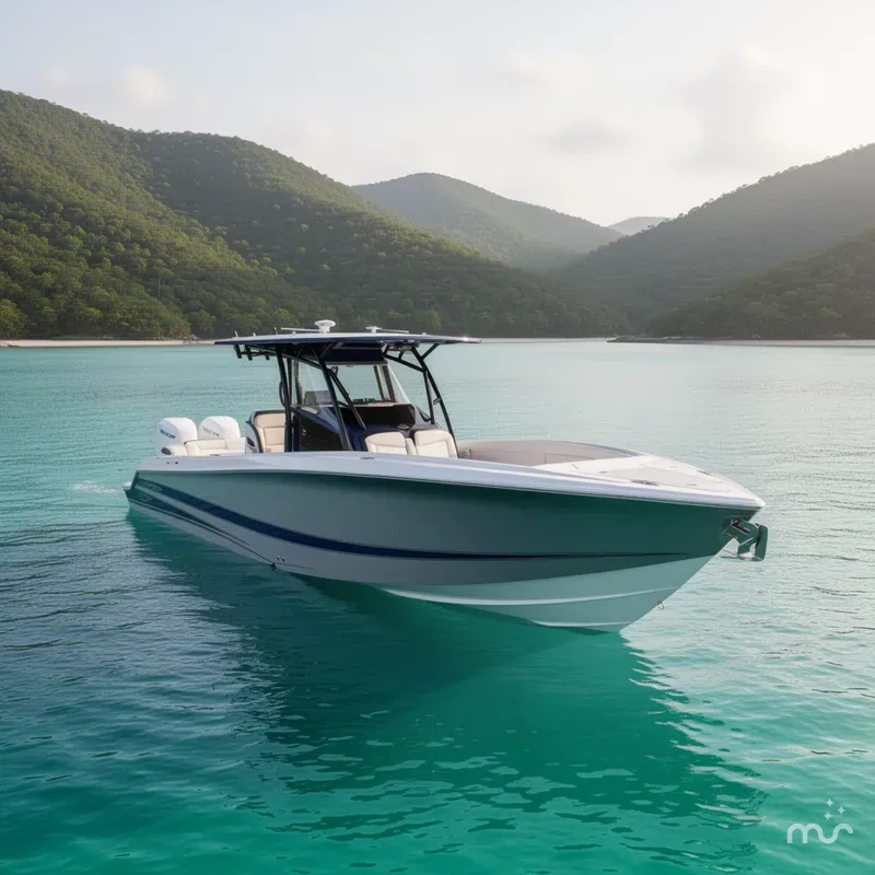 Slide: The Image of Nor-Tech 340 Sport Center Console 2020 - 2