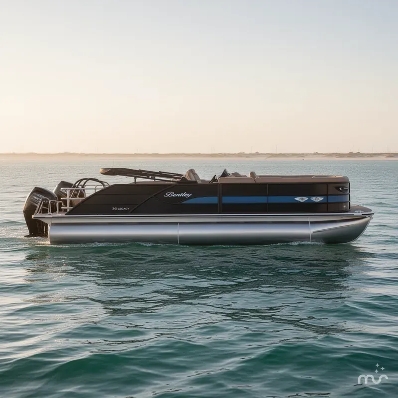 Slide: The Image of Bentley Pontoons Legacy 243 SPORT3 Swingback 2026 - 0