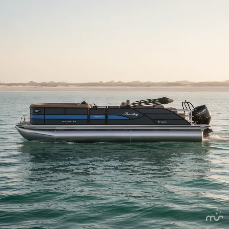 Slide: The Image of Bentley Pontoons Legacy 243 SPORT3 Swingback 2026 - 1