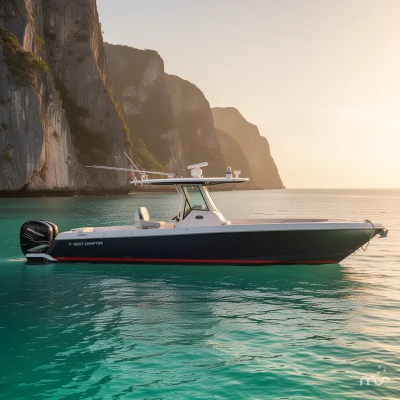 Slide: The Image of Intrepid 327 Center Console 2018 - 2