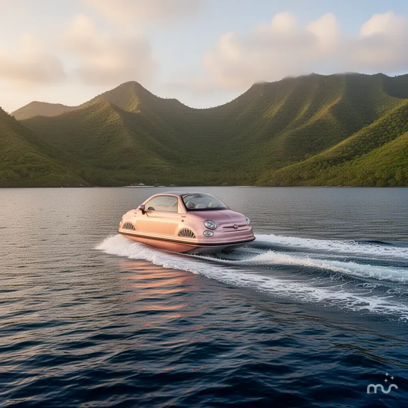 Slide: The Image of Fiat Fiat 500 Rose Gold 2026 - 2