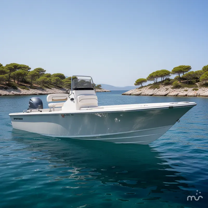Slide: The Image of Sportsman Masters 227 Bay Boat 2015 - 0