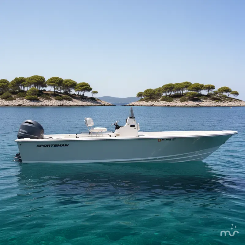 Slide: The Image of Sportsman Masters 227 Bay Boat 2015 - 2