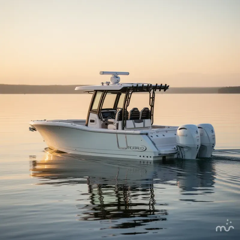 Slide: The Image of Robalo R300 Center Console 2025 - 1