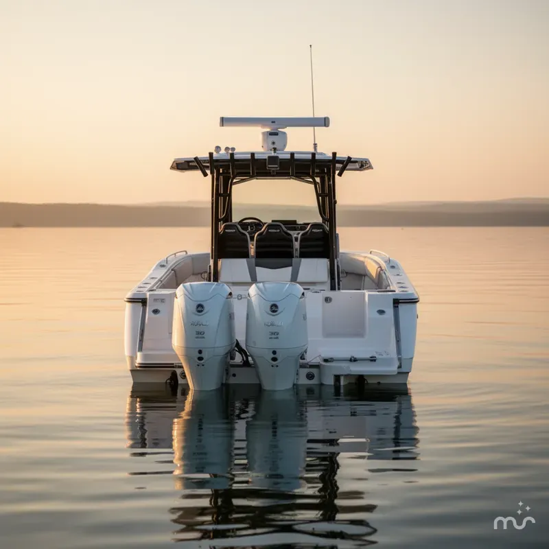 Slide: The Image of Robalo R300 Center Console 2025 - 2