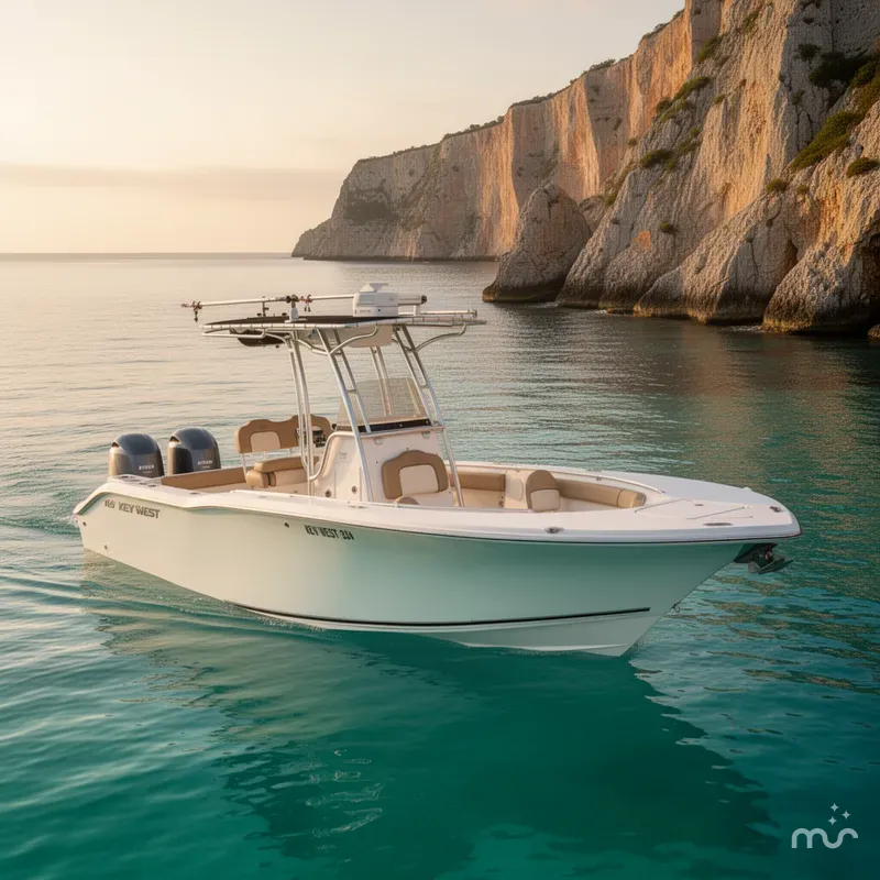 Slide: The Image of Key West 244 Center Console 2018 - 2