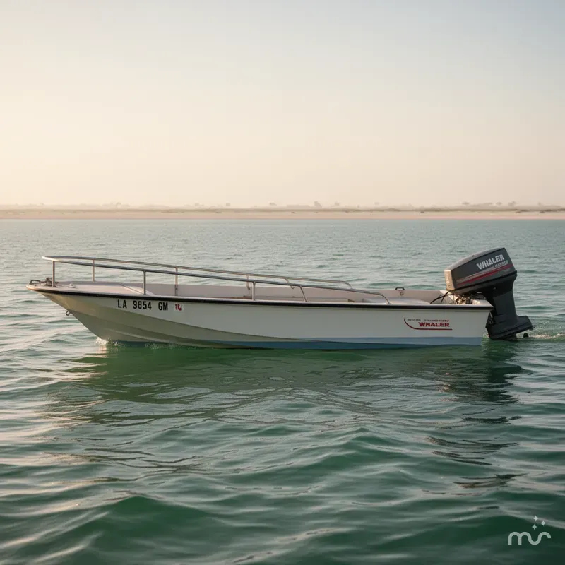 Slide: The Image of Boston Whaler 150 Sport 1984 - 1