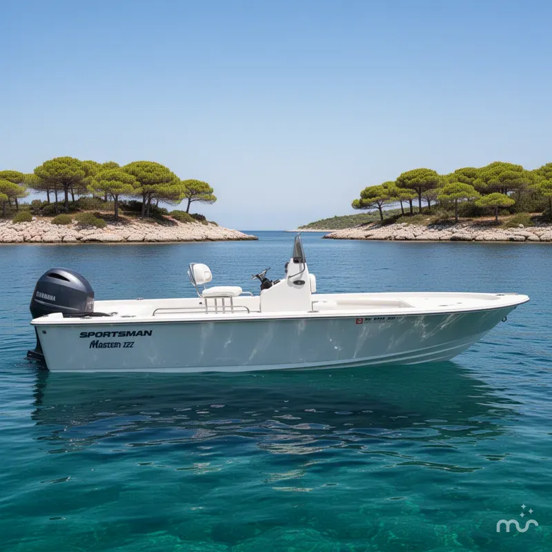 Slide: The Image of Sportsman Masters 227 Bay Boat 2015 - 2