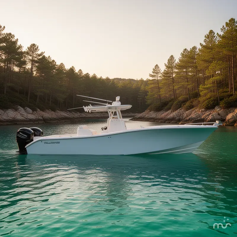 Slide: The Image of Yellowfin 36 Offshore 2004 - 2