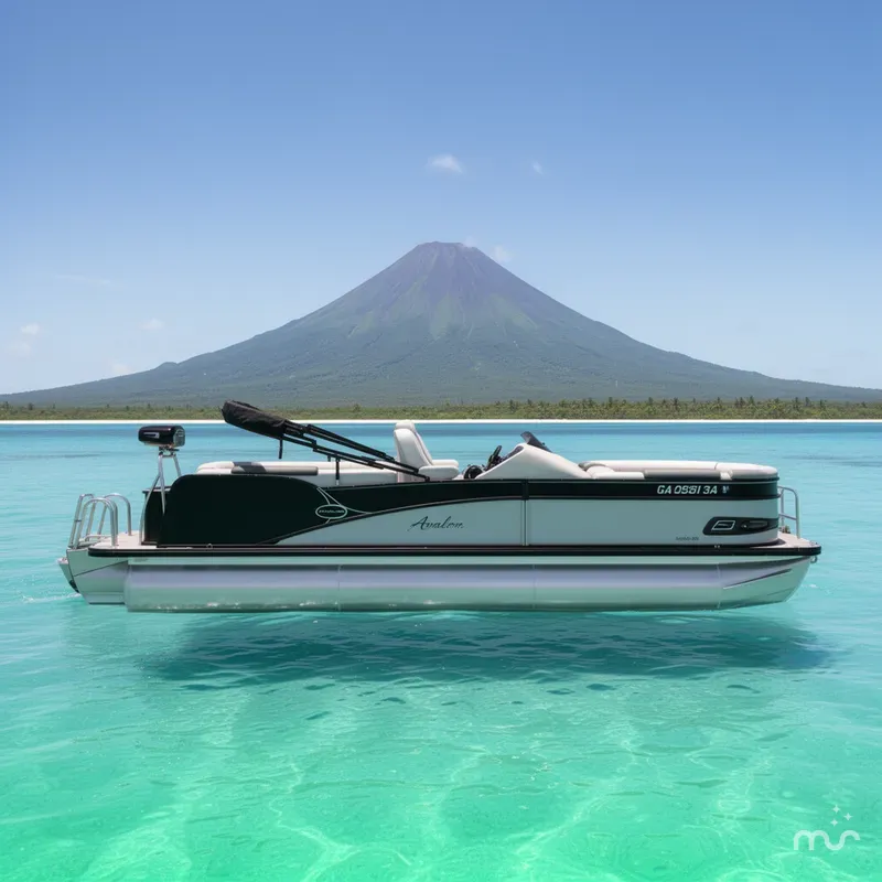 Slide: The Image of Avalon 2385 Catalina Quad Lounger 2020 - 2
