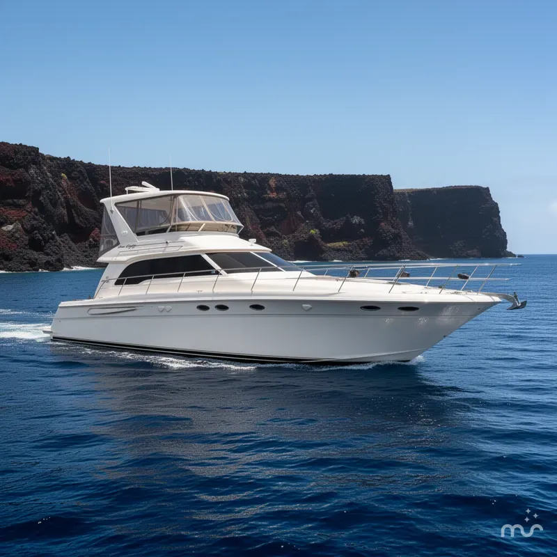 The Image of Sea Ray 480 Sedan Bridge 1999 - 0