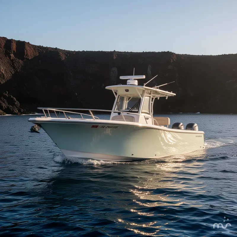 Slide: The Image of Sea Born LX24 Center Console 2019 - 4