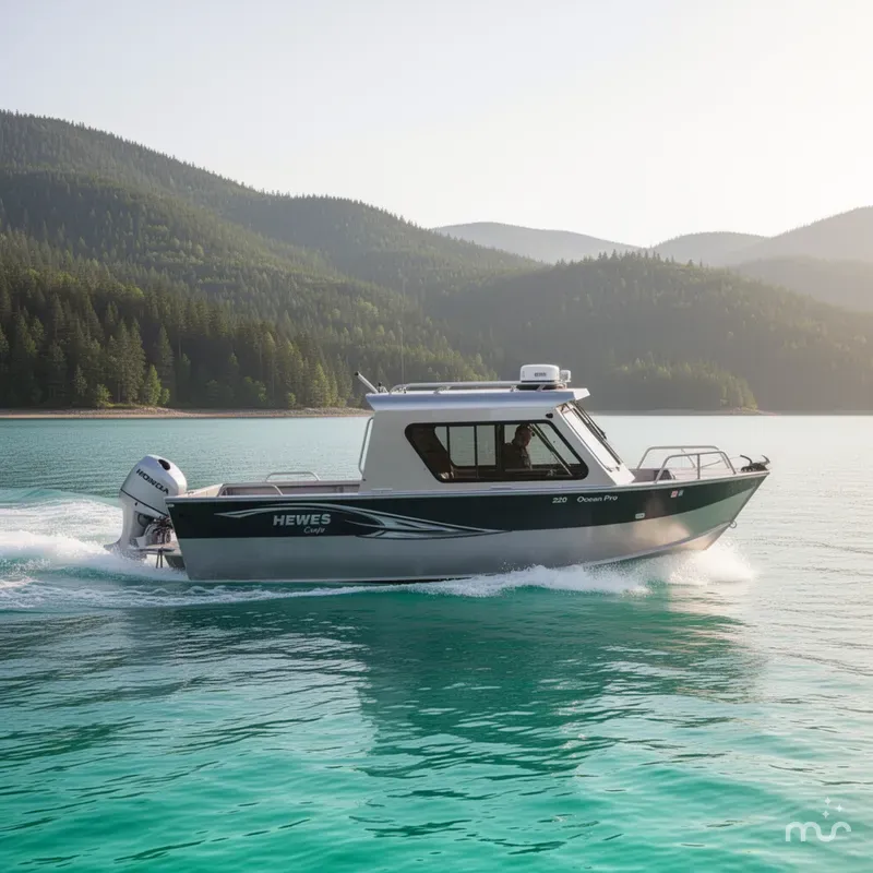Slide: The Image of Hewescraft 220 Ocean Pro HT BH 2015 - 4