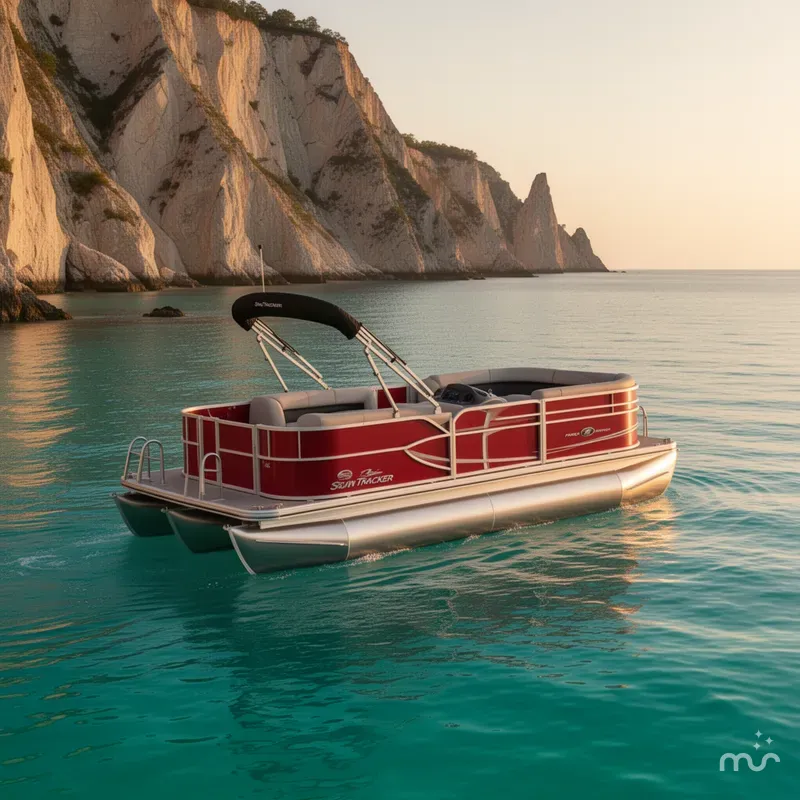 The Image of Sun Tracker Party Barge 18 DLX 2026 - 0