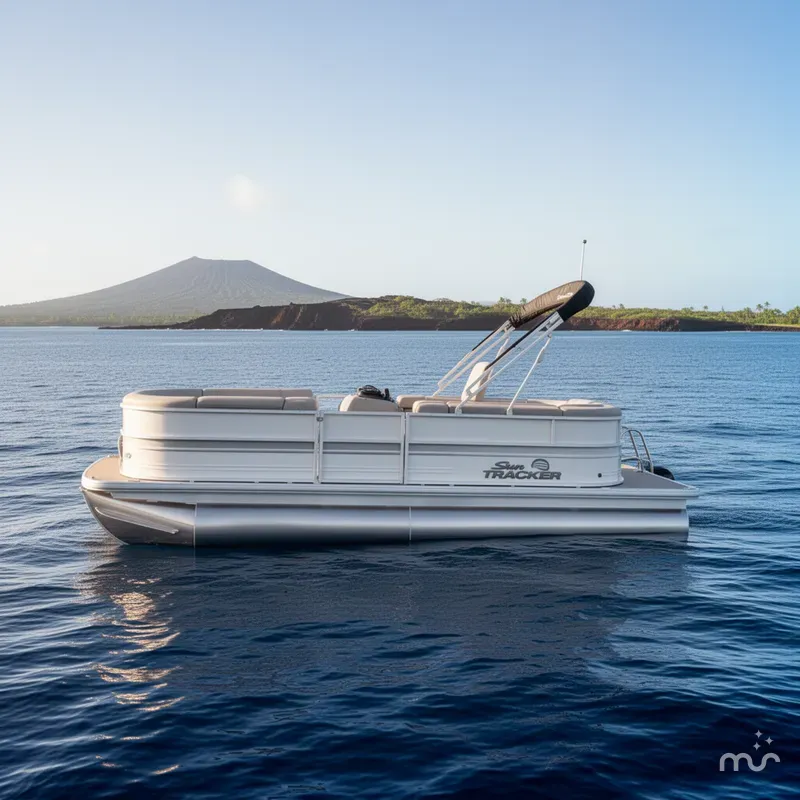 Slide: The Image of Sun Tracker Party Barge 20 DLX 2026 - 2