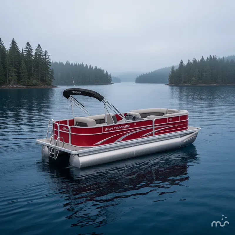 The Image of Sun Tracker Party Barge 18 DLX 2026 - 0