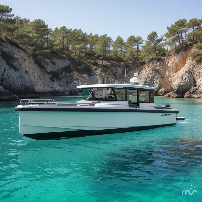 Slide: The Image of Axopar 37 XC Cross Cabin 2018 - 2