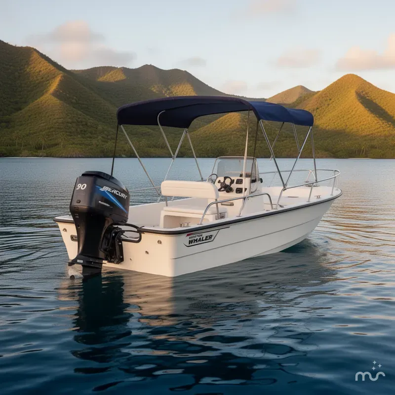 Slide: The Image of Boston Whaler 170 Montauk 2005 - 3