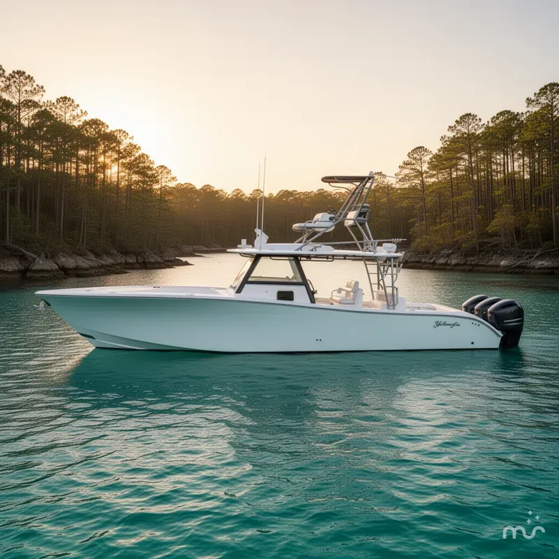 Slide: The Image of Yellowfin 42 Offshore 2019 - 2