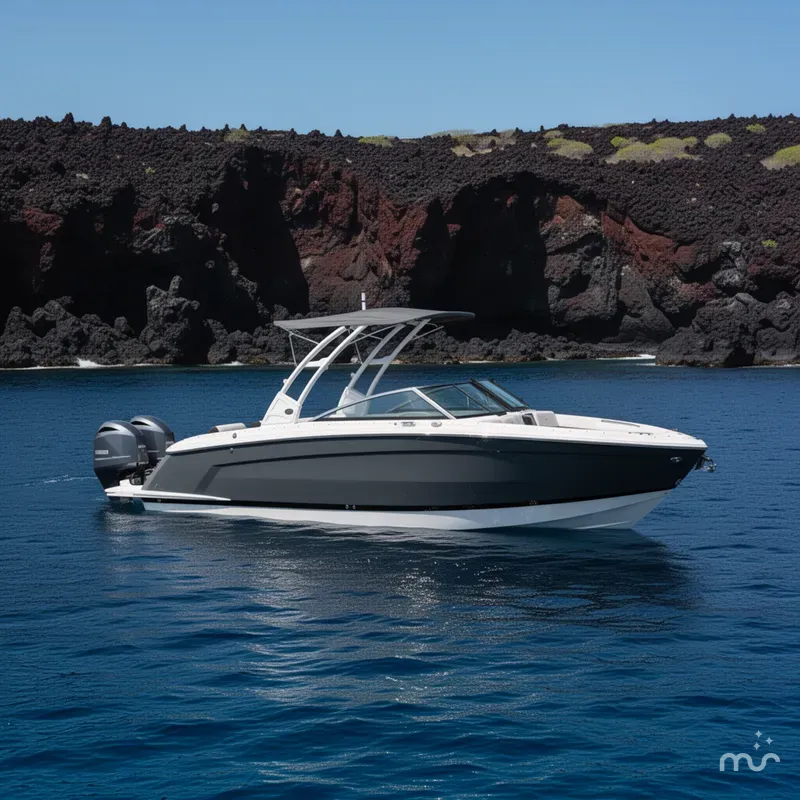 Slide: The Image of Cobalt R8 Outboard 2022 - 2