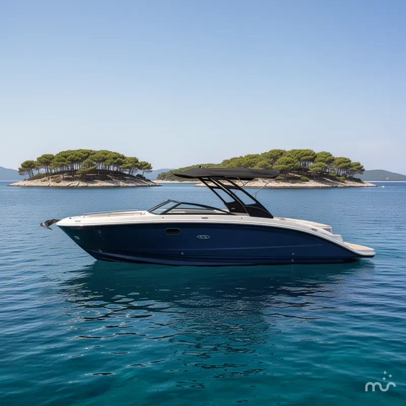 Slide: The Image of Sea Ray SDX 290 2026 - 2