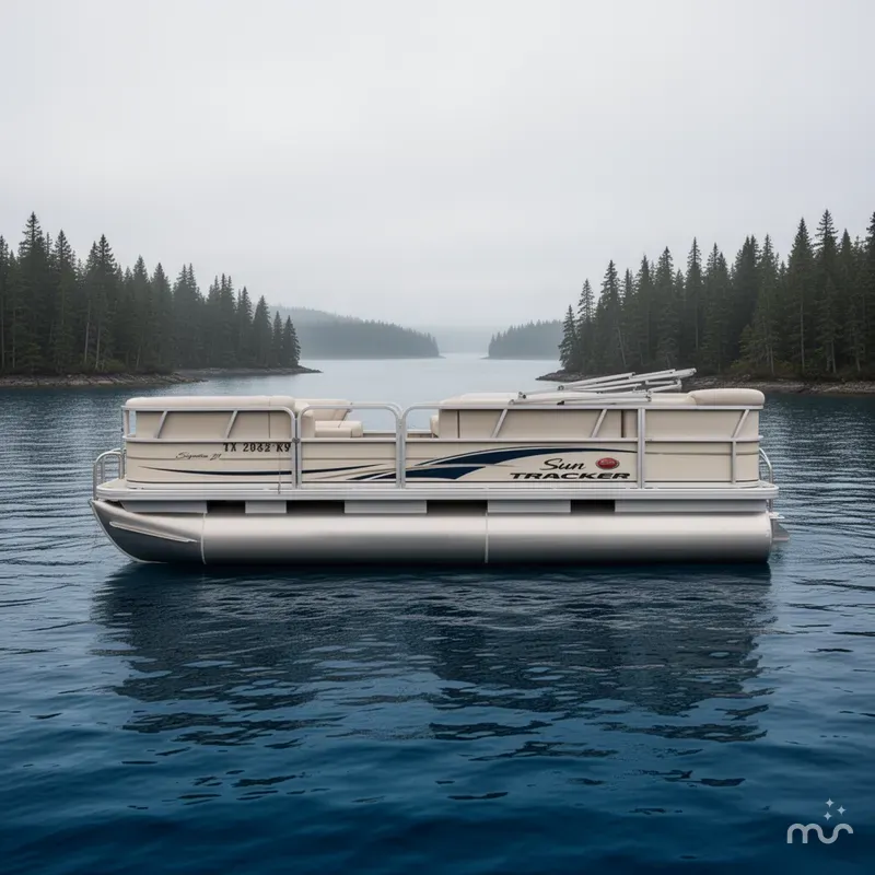 Slide: The Image of Sun Tracker Party Barge 21 Signature Series 2007 - 2