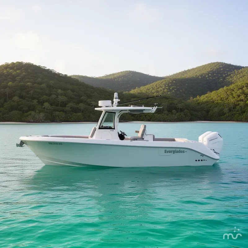 Slide: The Image of Everglades 315 Center Console 2025 - 2