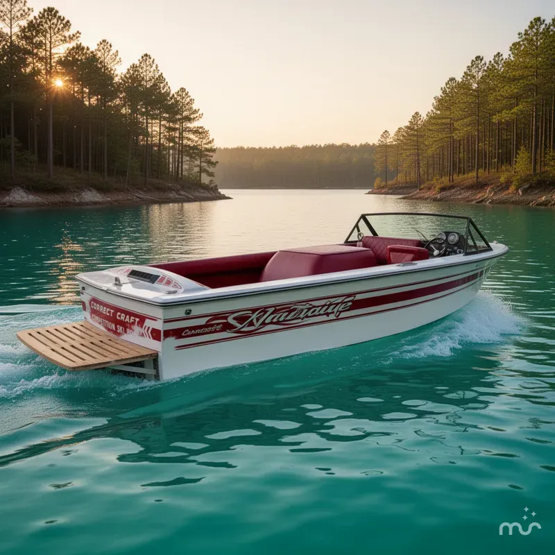 Slide: The Image of Correct Craft Ski Nautique 1981 - 0