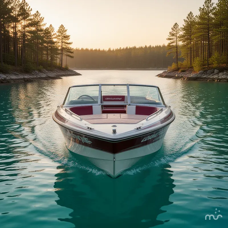 Slide: The Image of Correct Craft Ski Nautique 1981 - 1