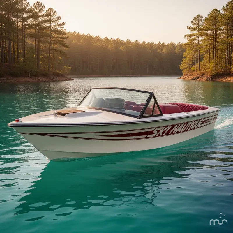 Slide: The Image of Correct Craft Ski Nautique 1981 - 2