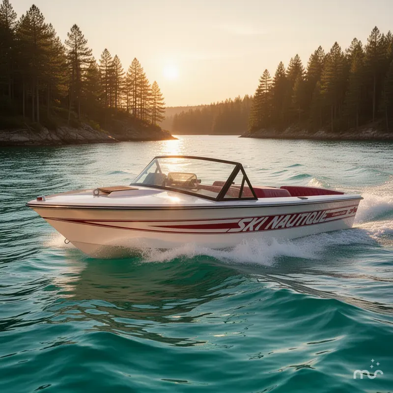 Slide: The Image of Correct Craft Ski Nautique 1981 - 4