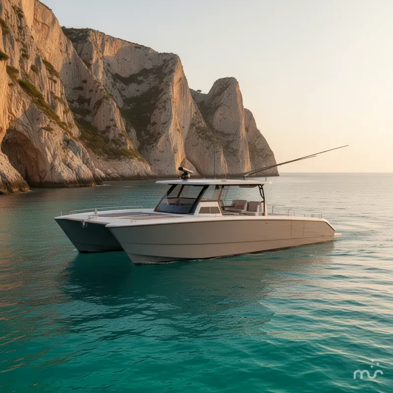 Slide: The Image of Invincible 40 Catamaran 2025 - 2