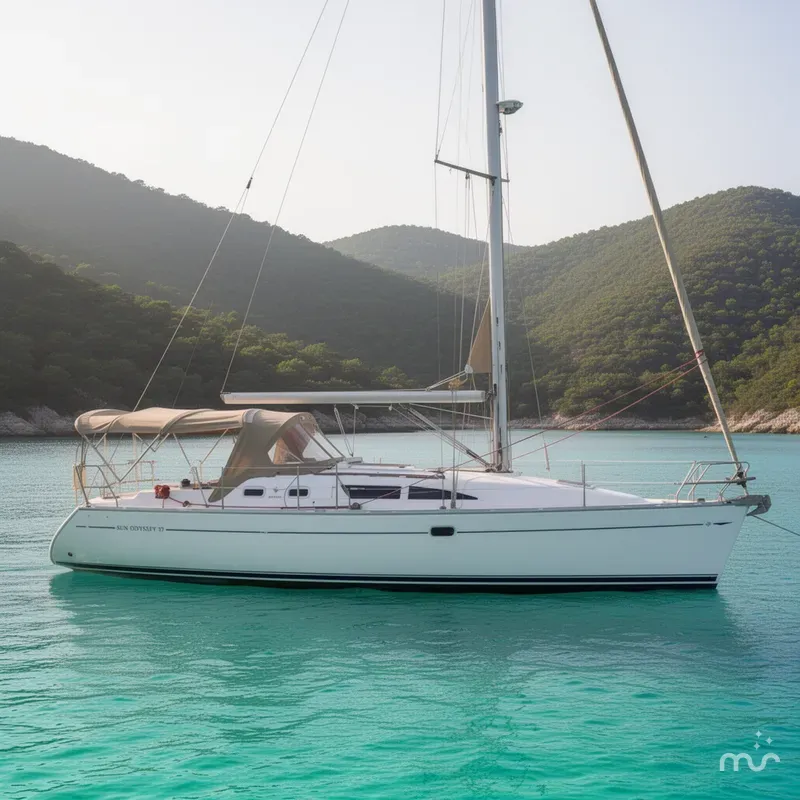 Slide: The Image of Jeanneau Sun Odyssey 37 2004 - 2