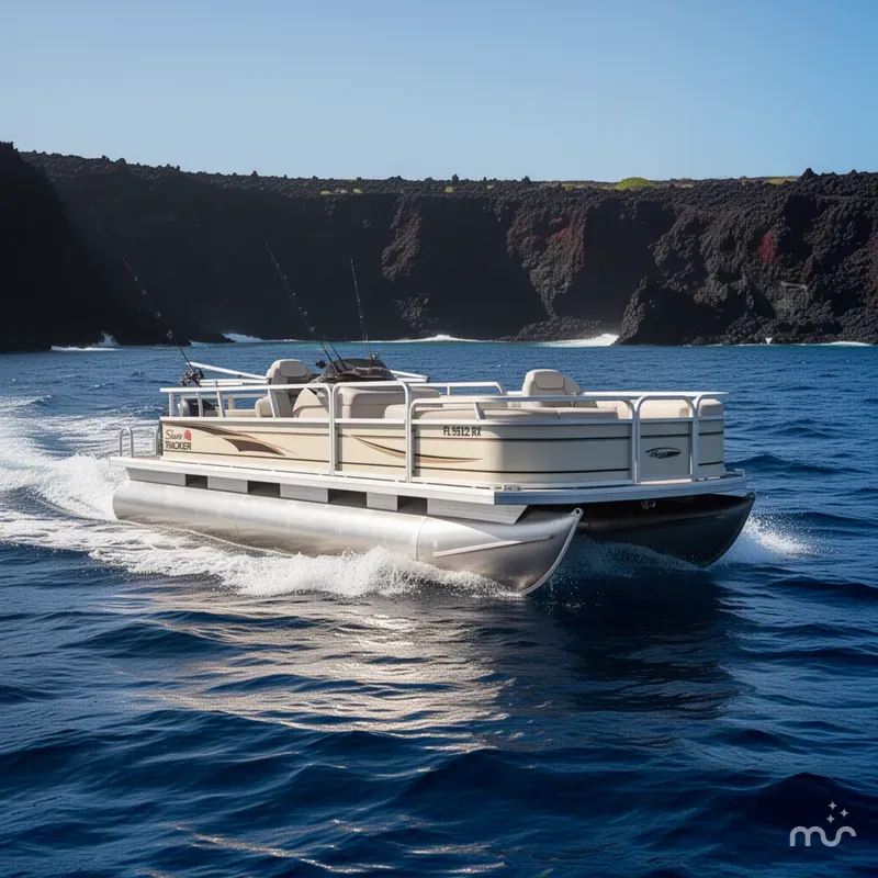The Image of Sun Tracker Fishin' Barge 20 DLX 2017 - 0
