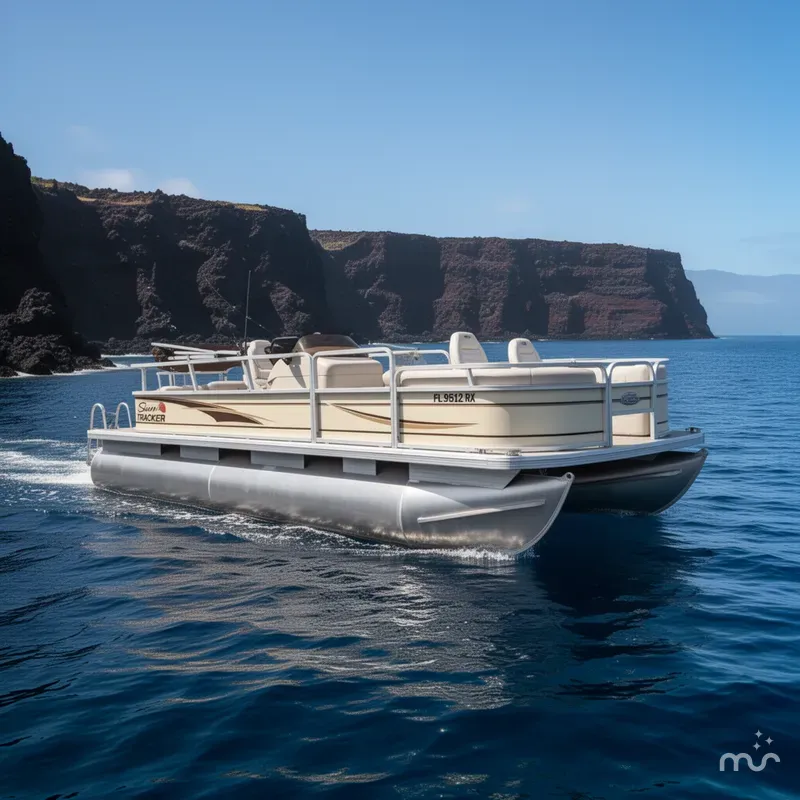 Slide: The Image of Sun Tracker Fishin' Barge 20 DLX 2017 - 2
