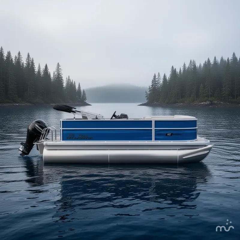 Slide: The Image of Party Barge 16 DLX 2026 - 2