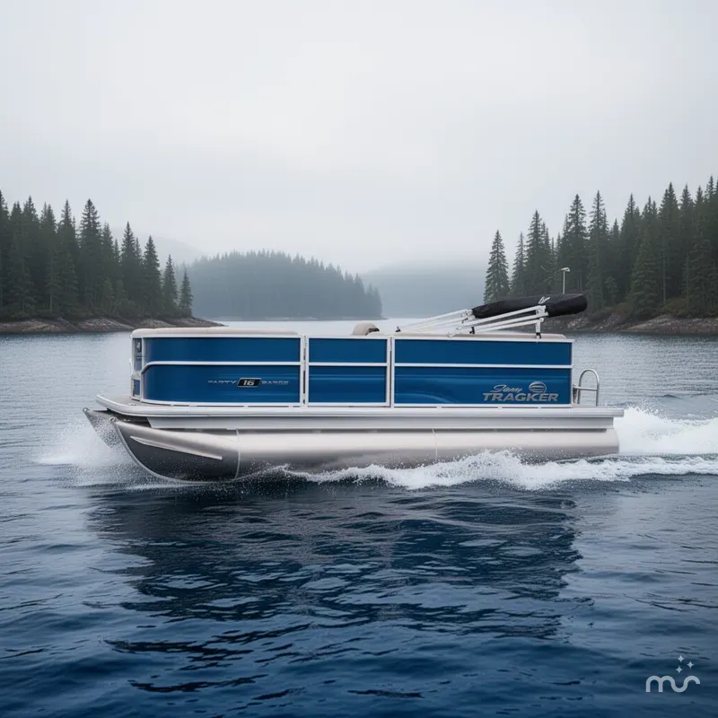 Slide: The Image of Party Barge 16 DLX 2026 - 4