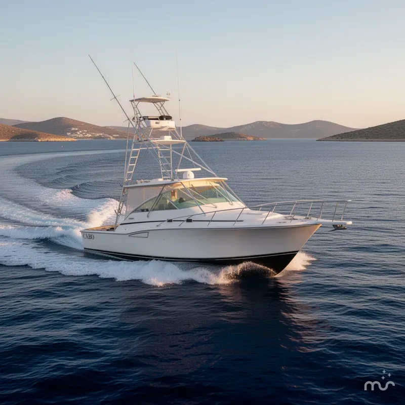 Slide: The Image of Cabo 35 Express 1999 - 2